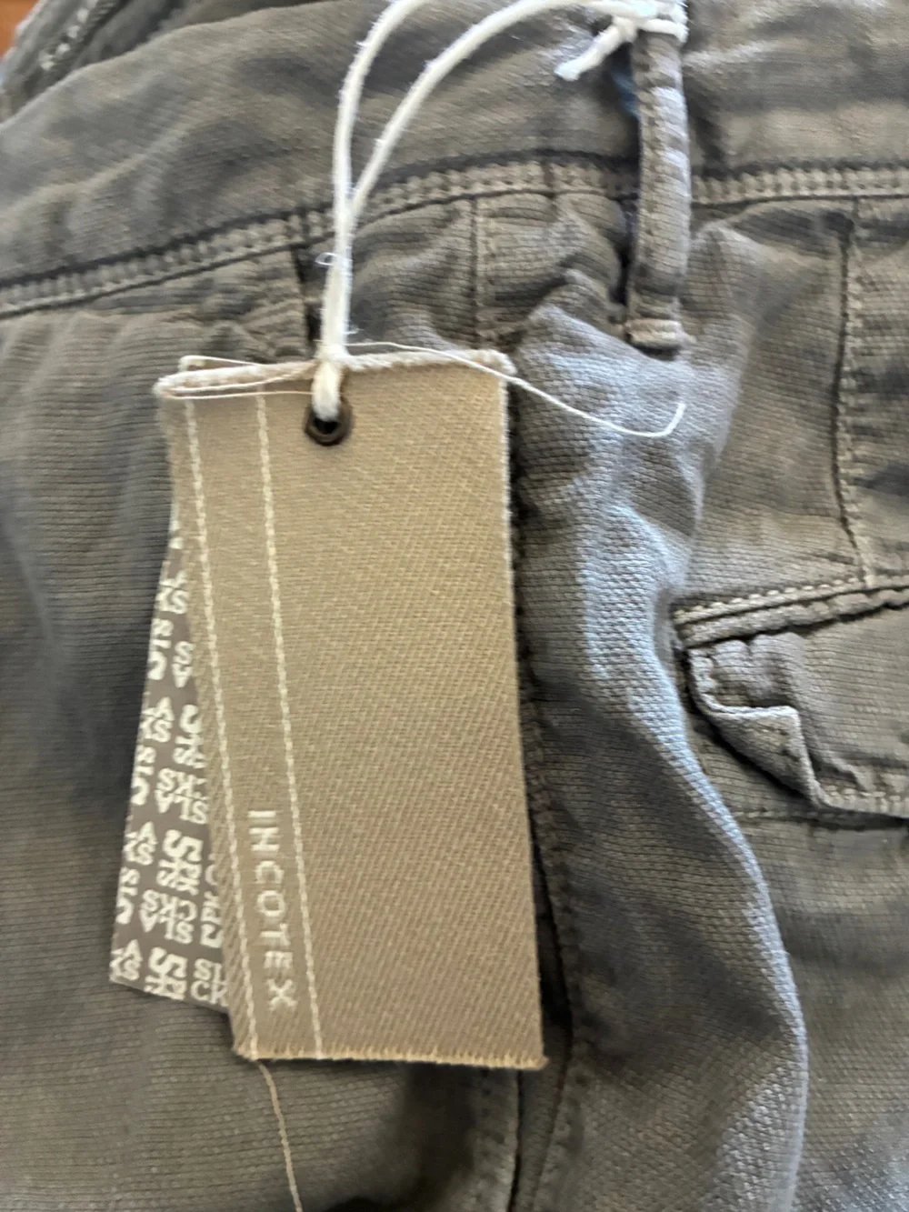 Incotex Slowear Men’s Carrot Fit “Slacks” Chino Pants